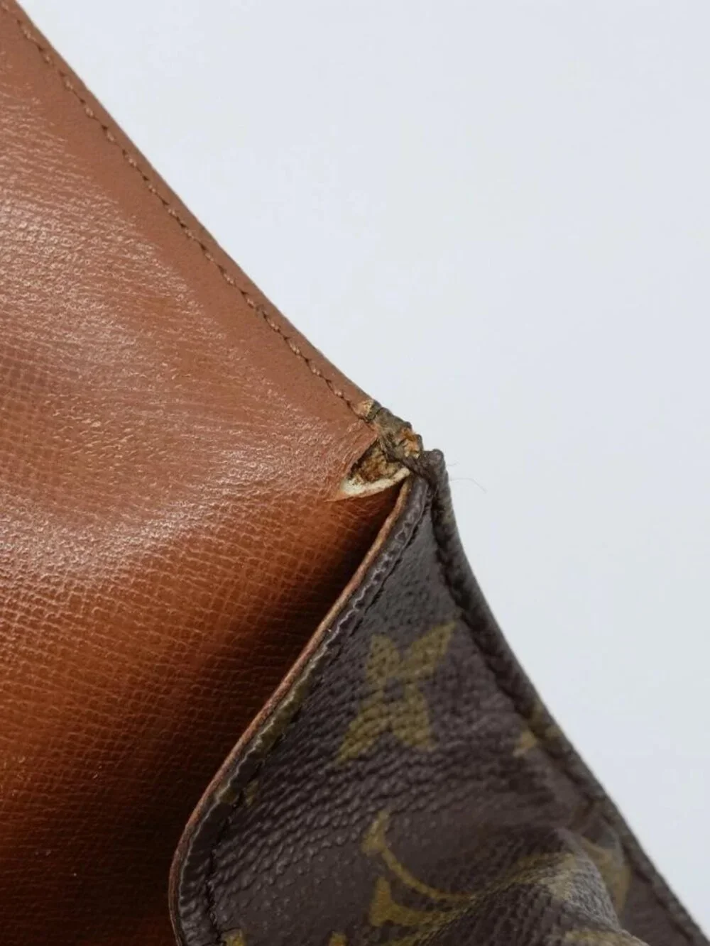 LOUIS VUITTON Monogram Cartouchiere MM Shoulder Bag M51253 LV Auth 172795 - Picture 11 of 15